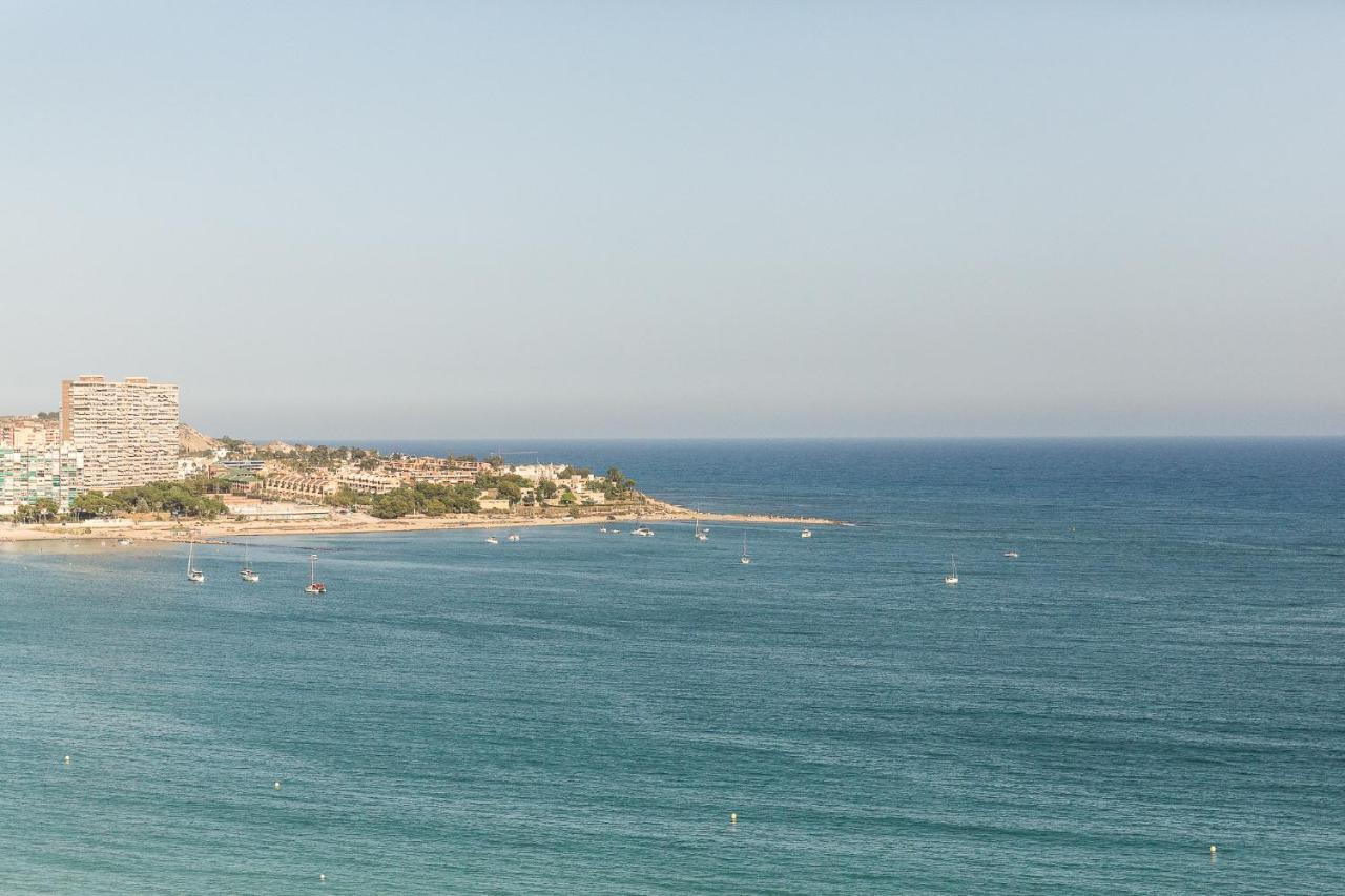 Amazing Sea Views With Ac Two Min Beach Alicante Exterior foto